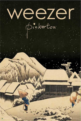 Weezer pinkerton poster singer - weezer,